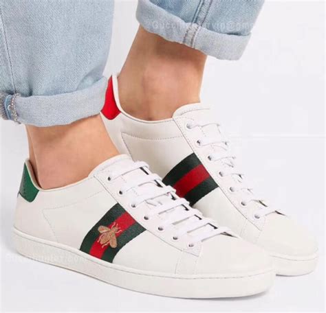 gucci white ace replica|gucci ace shoes gg.